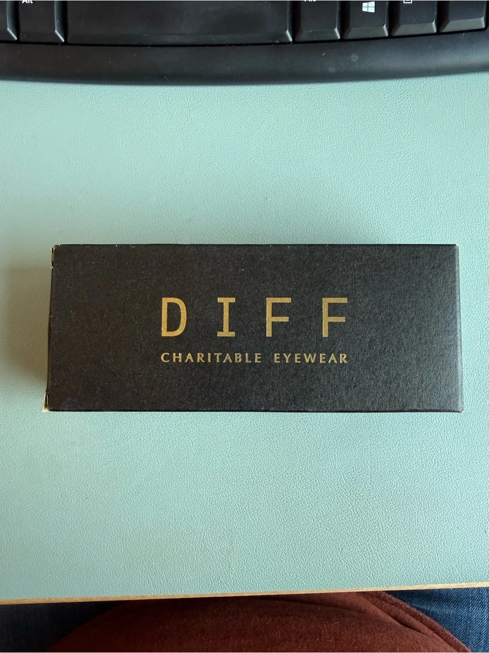 Diff Eyewear Finn Tortoiseshell Green Brown Blue Light Glasses